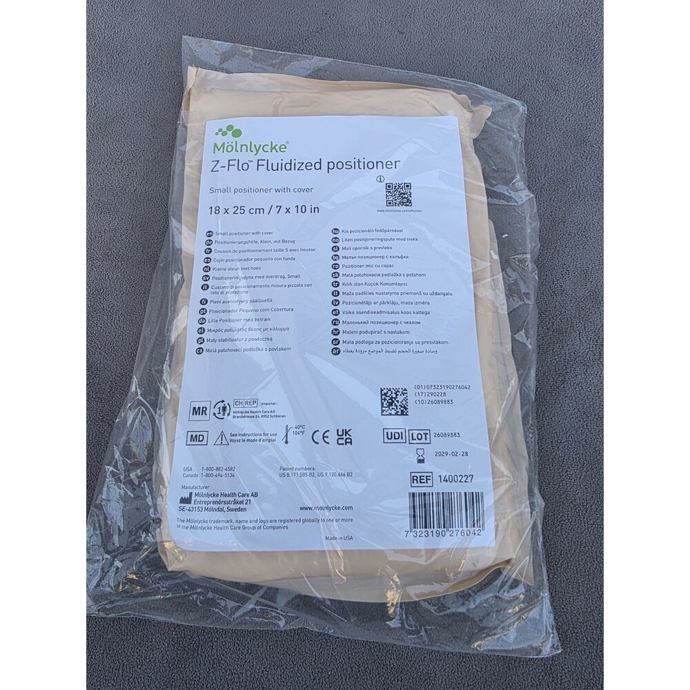 Molnlycke Z Flo Fluidized Positioner  7 x 10", 1400227, New Sealed Small Sz
